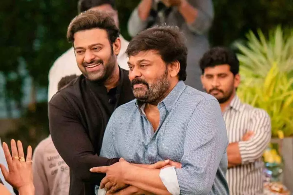 Chiranjeevi, Prabhas Gear Up for Sankranthi Showdown Chiranjeevi, Prabhas Gear Up for Sankranthi Showdown