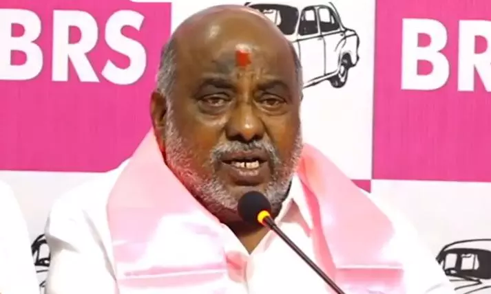 Jogu Ramanna Demands That Adilabad Be Declared Drought-Hit Jogu Ramanna Demands That Adilabad Be Declared Drought-Hit