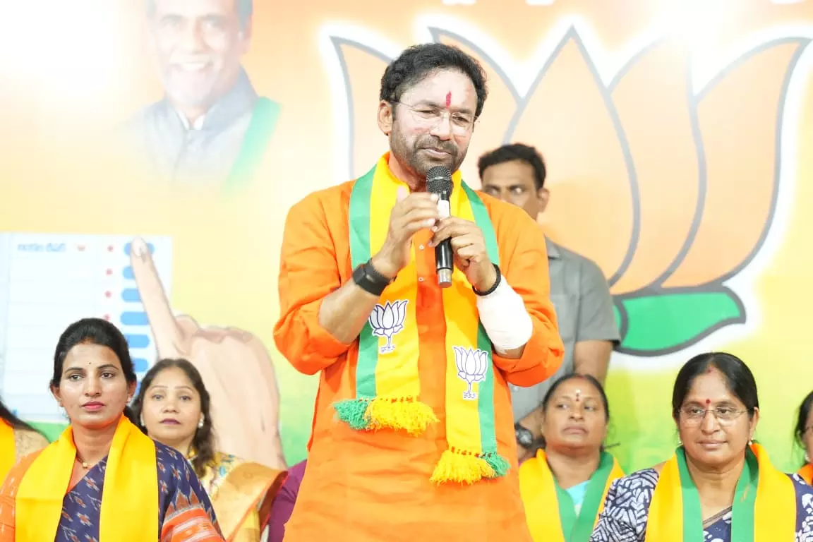 Kishan Targets Congress, BRS Over MIM Ties