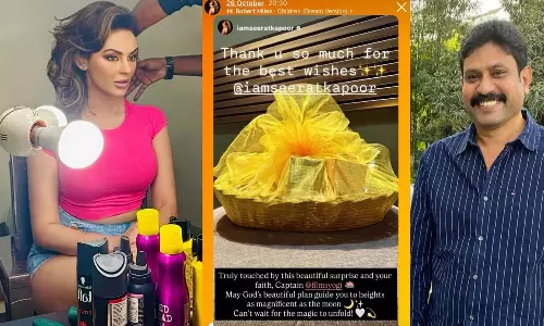 Seerat Kapoor Shoots Something Special For Yogesh KMCs Upcoming Film, Drops Hint