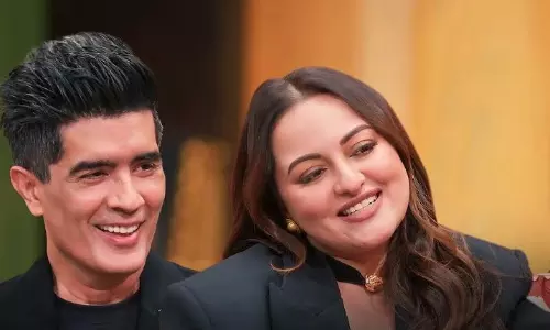 Manish Malhotra and Sonakshi Sinha Shine on Two Much Manish Malhotra and Sonakshi Sinha Shine on Two Much