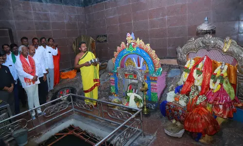 MLA Reveals Master Plan For Development Of Jeedikal Ramachandra Swamy Temple