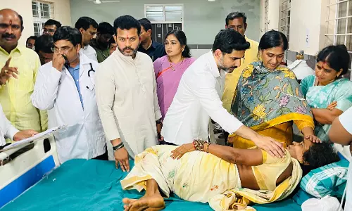 Kasibugga Stampede: Lokesh Announces Rs.15 Lakh Ex-Gratia to Kin Kasibugga Stampede: Lokesh Announces Rs.15 Lakh Ex-Gratia to Kin