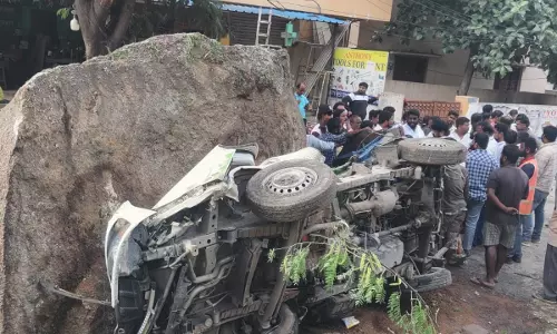 Residents Panic Over Unstable Hill Rock