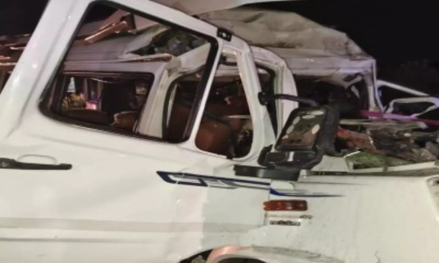 15 Die as Tempo Traveller Rams Stationary Truck in Rajasthans Phalodi