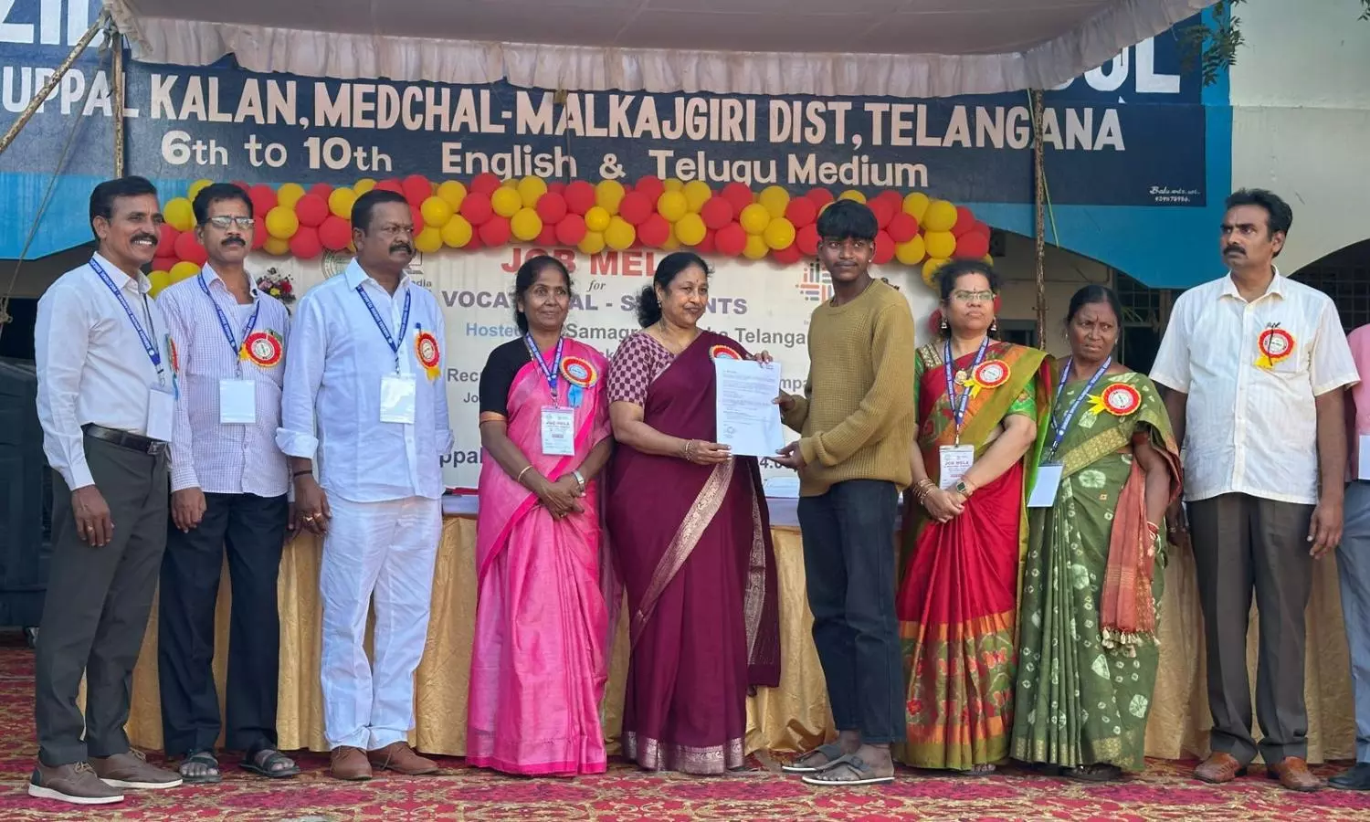 Over 250 Students Get Jobs at Uppal Kalan Mela