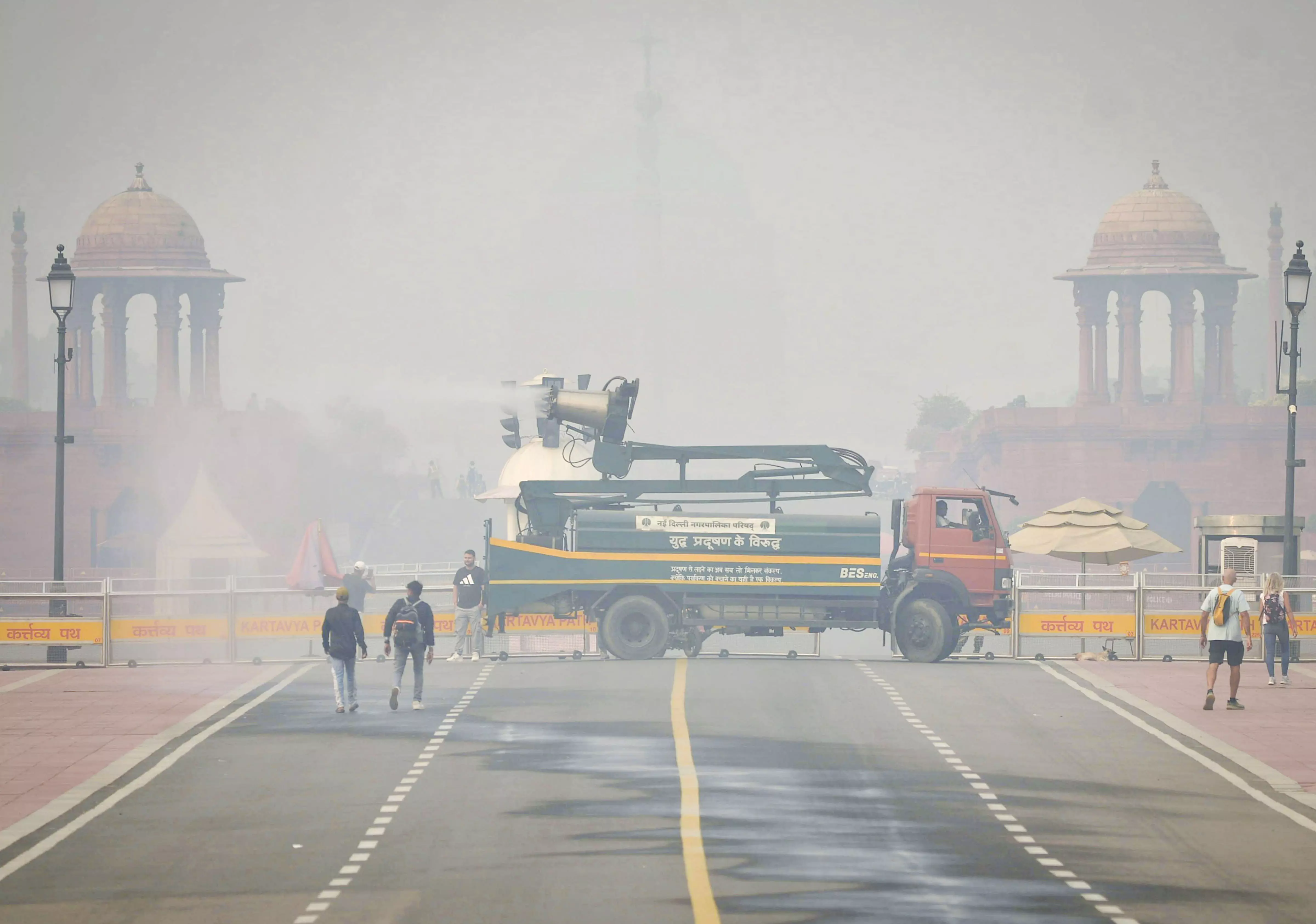 Delhi Air Quality Enters Severe Category
