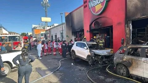 Mexico Supermarket Explosion and Fire Kills 23, Including Children