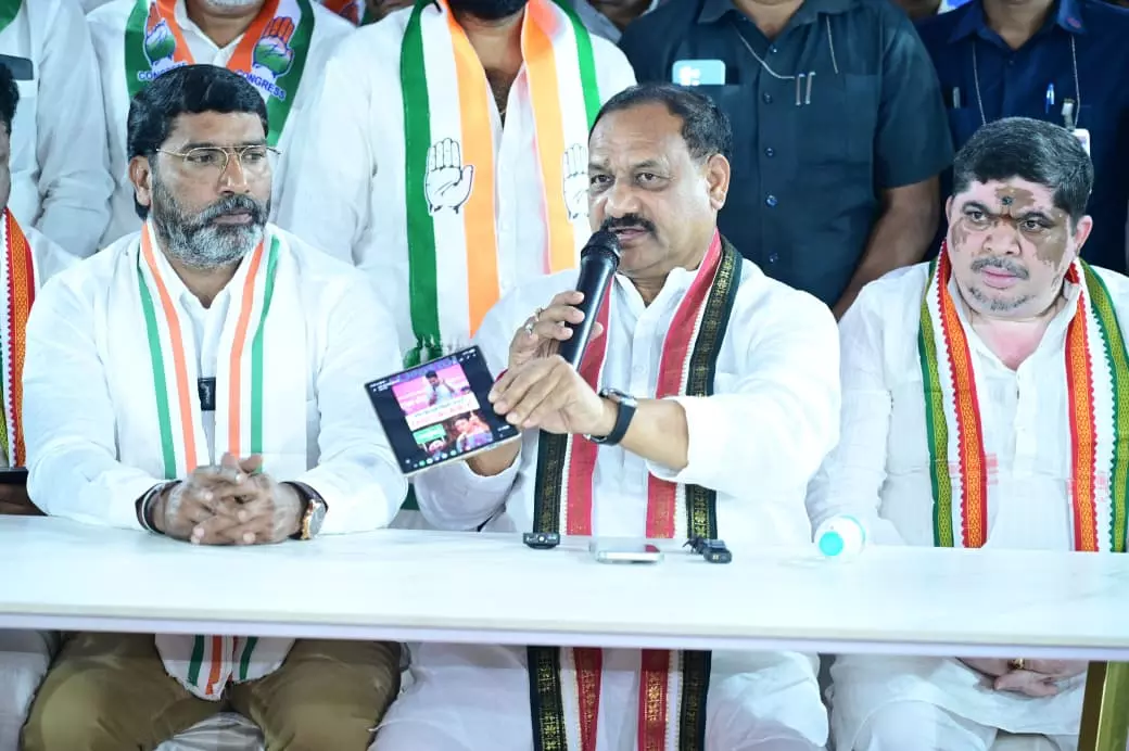 TPCC Chief Mahesh Kumar Goud Slams BRS–BJP Nexus