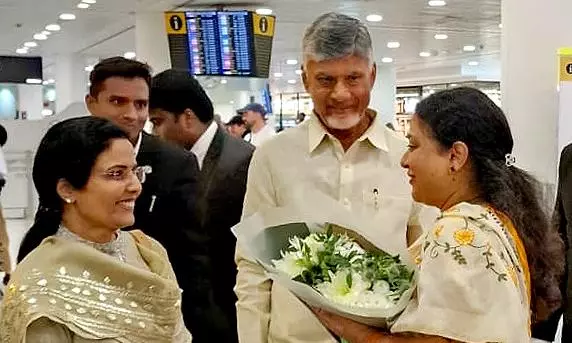Naidu to Meet Industrialists, Telugu Diaspora in London