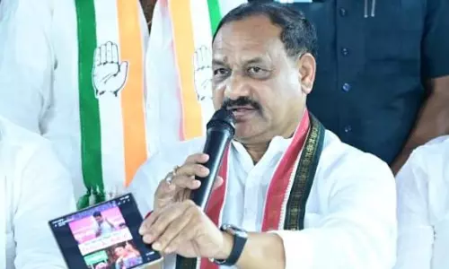 TPCC Chief Hails Revanths Vision, Slams BRS and BJP TPCC Chief Hails Revanths Vision, Slams BRS and BJP