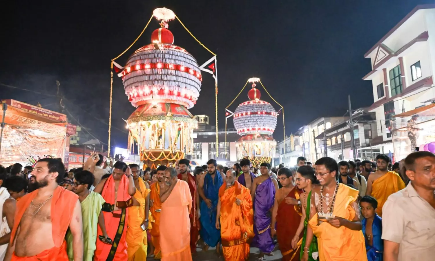 Udupi Glows With Devotion As Sri Krishna Math Celebrates Utthana Dwadashi