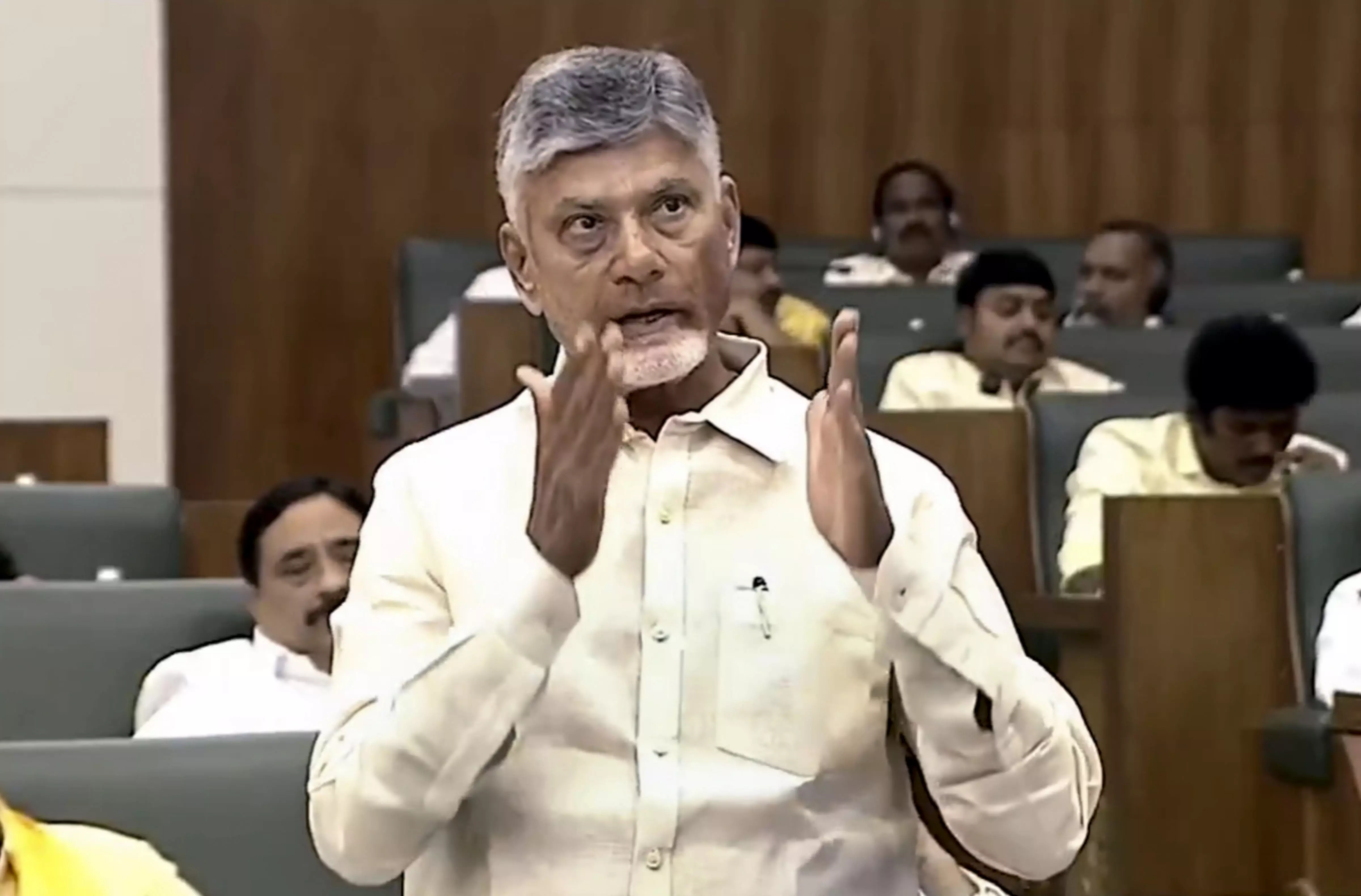Naidu Calls For Exploration Of Waterways For Transport Of Cargo In AP Naidu Calls For Exploration Of Waterways For Transport Of Cargo In AP
