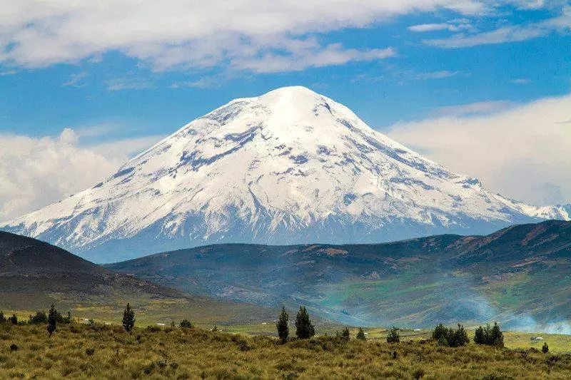 Mt. Chimborazo, the Closest to Outer Space Mt. Chimborazo, the Closest to Outer Space