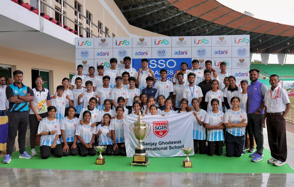ISSO Athletics 25-26 Concludes Successfully in Hyderabad ISSO Athletics 25-26 Concludes Successfully in Hyderabad