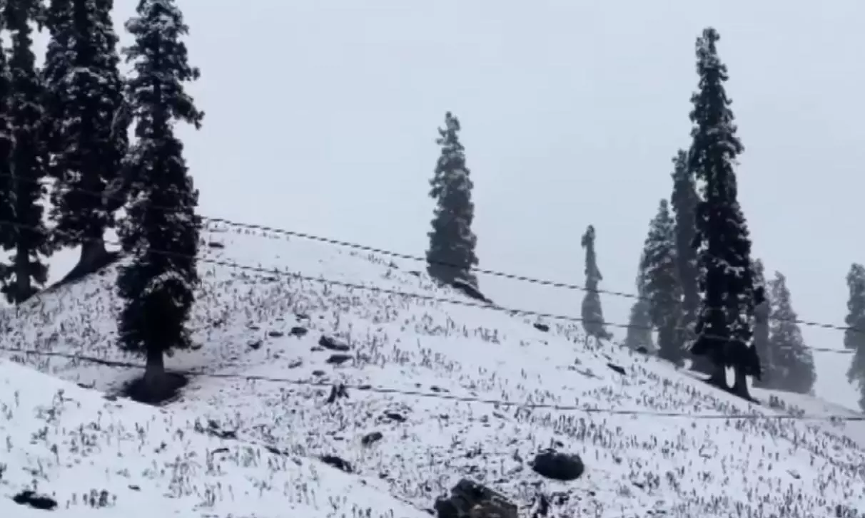 Kashmir Snowfall In Gulmarg Sonmarg Other High Altitude Areas Kashmir Snowfall In Gulmarg Sonmarg Other High Altitude Areas