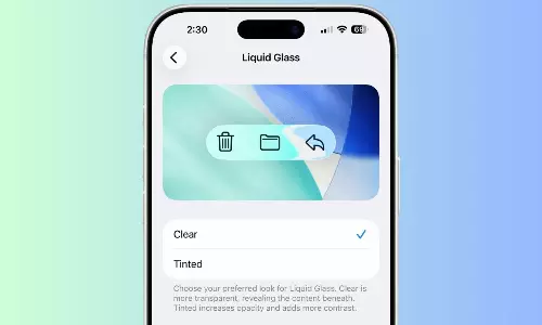 Apple Rolls Out iOS 26.1 With New Liquid Glass Options