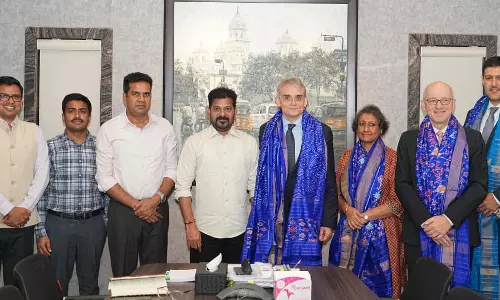 Revanth Reddy Seeks Germany’s Assistance to Make Telangana Hub for Innovation Revanth Reddy Seeks Germany’s Assistance to Make Telangana Hub for Innovation