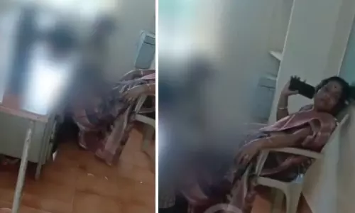 Students Seen Massaging Teacher’s Feet at Andhra Tribal School in Viral Video