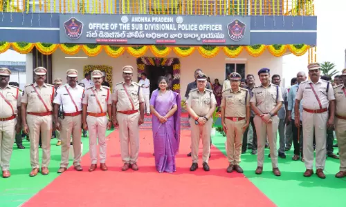 Home Minister Inaugurates New Thulluru Police Sub-division Office