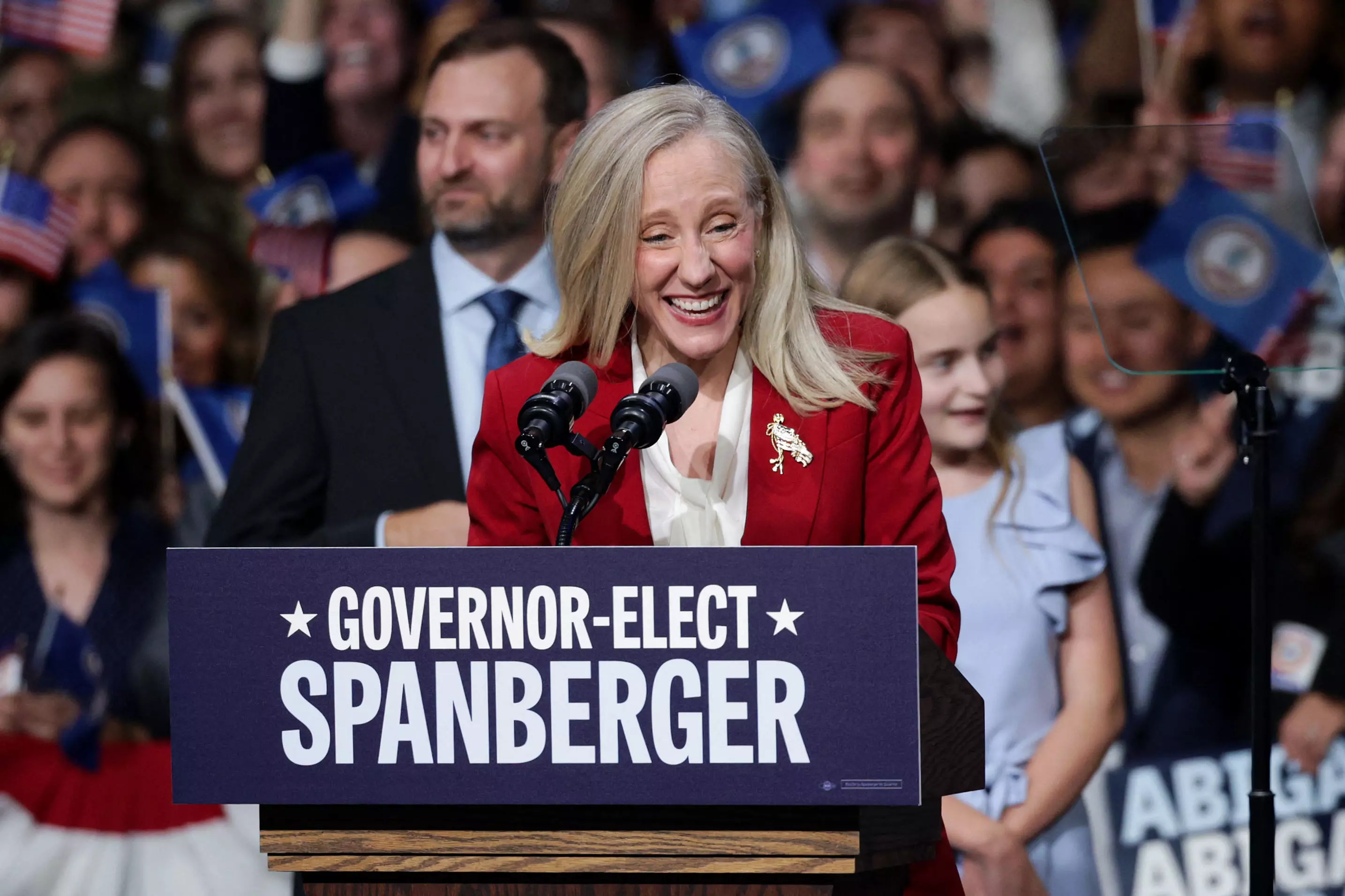 Abigail Spanberger Becomes Virginia’s First Woman Governor Abigail Spanberger Becomes Virginia’s First Woman Governor