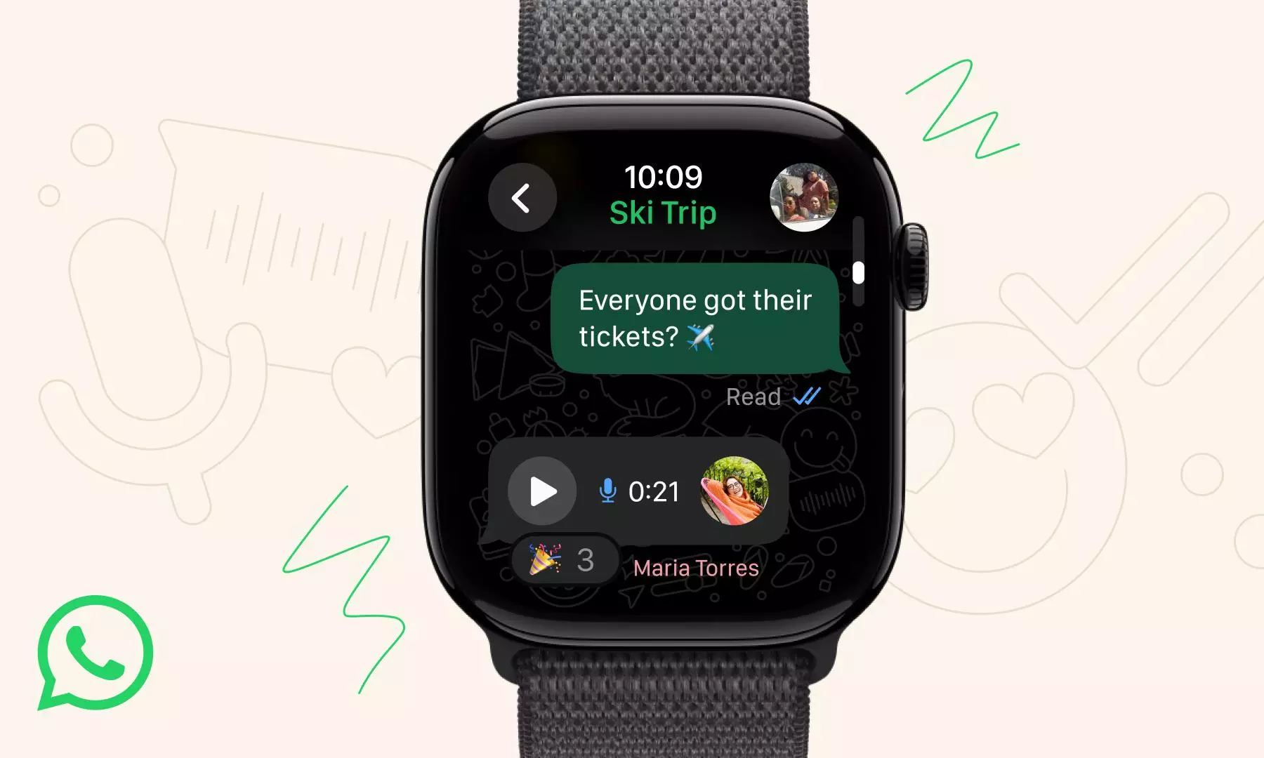 WhatsApp Now Available on Apple Watch With Call Notifications, Clearer Images