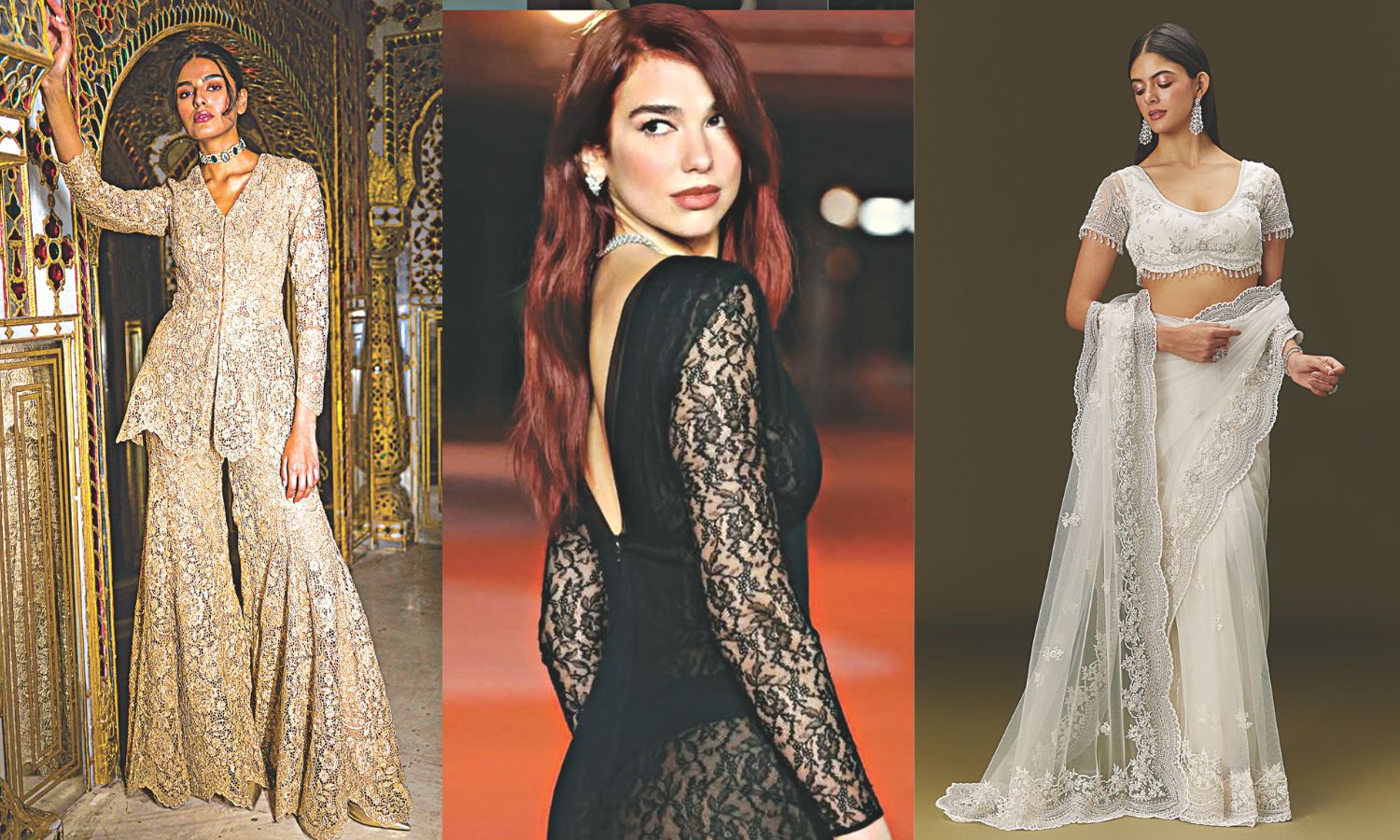 Lace Makes a Bold Comeback in Mainstream Fashion
