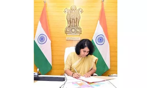 Collector Keerthi Chekuri Calls for Wider Adoption of Natural Farming Collector Keerthi Chekuri Calls for Wider Adoption of Natural Farming