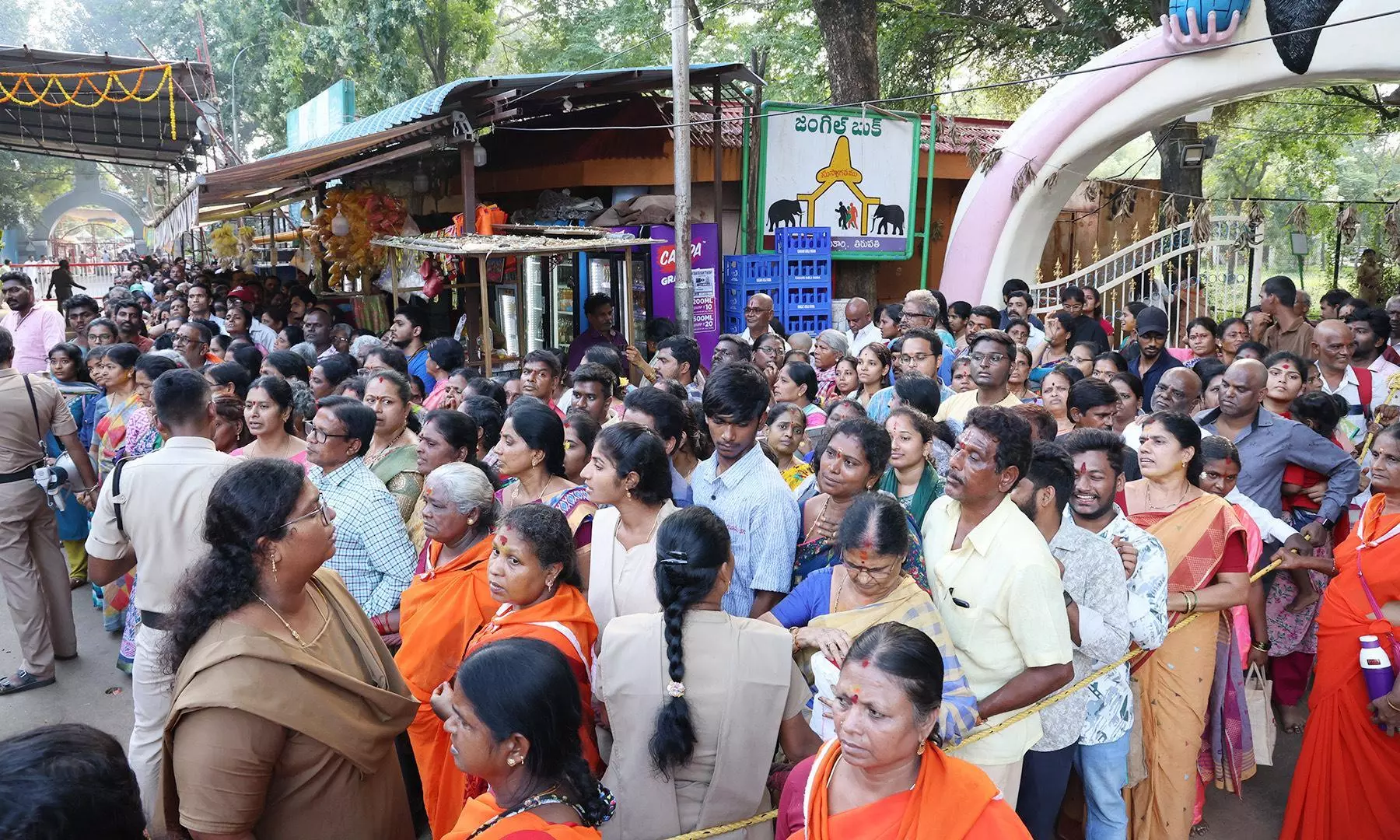 Sea of Lamps, Chants Mark Karthika Pournami at Srisailam Sea of Lamps, Chants Mark Karthika Pournami at Srisailam
