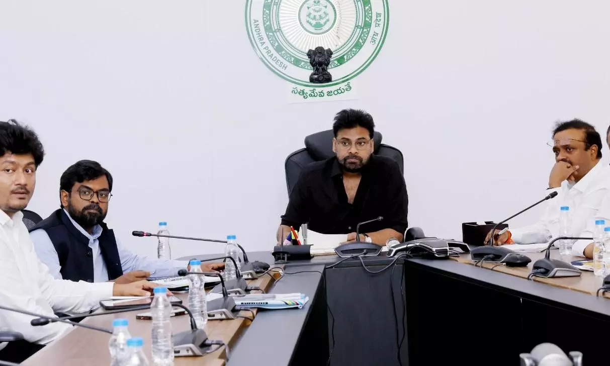 Pawan Kalyan Vows to Link Island Villages With Krishna River Bridge Pawan Kalyan Vows to Link Island Villages With Krishna River Bridge