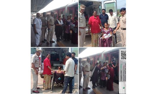 Anakapalle Railway Staff Aid Woman in Delivering Baby Onboard