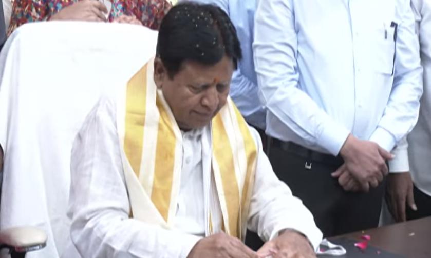 Sudarshan Reddy Assumes Office as Cabinet Adviser