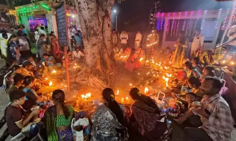Temples Resonate with Shiva Chants on Karthika Pournami Across Telugu States