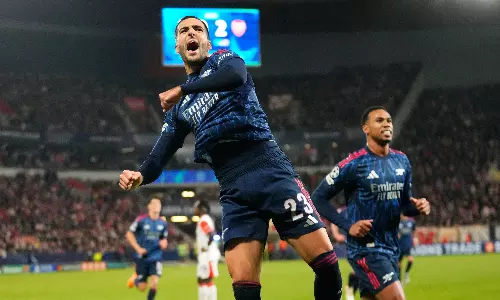 UEFA Champions League: Arsenal Dispatches Slavia Prague 3-0, Secures Fourth Straight Win