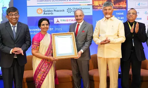 AP Governor Greets Bhuvaneswari on London Awards