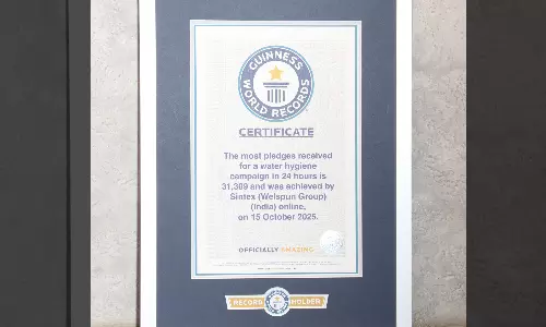 Sintex Sets Guinness World Record to Champion Responsible Water Use Across India