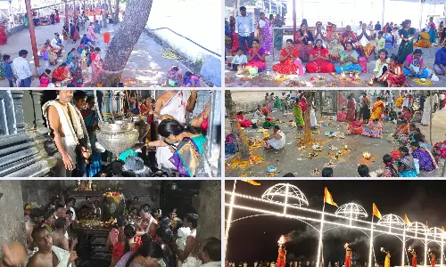 Karthika Pournami Celebrated On Grand Note