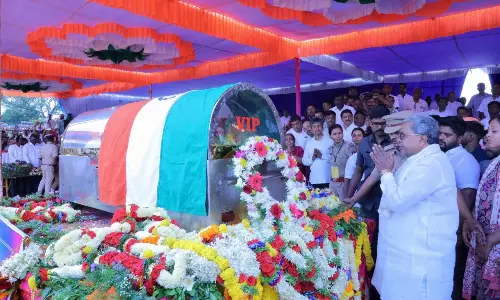 Former Minister HY Meti Laid To Rest With Full State Honours In Bagalkot
