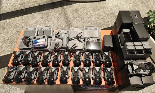 CISF Seizes Drones Worth Rs 26.7 K at RGIA