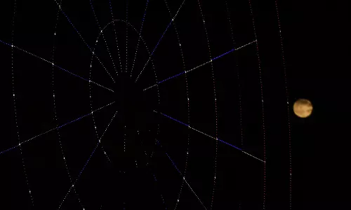 Skywatchers Gather for Beaver Moon Skywatchers Gather for Beaver Moon