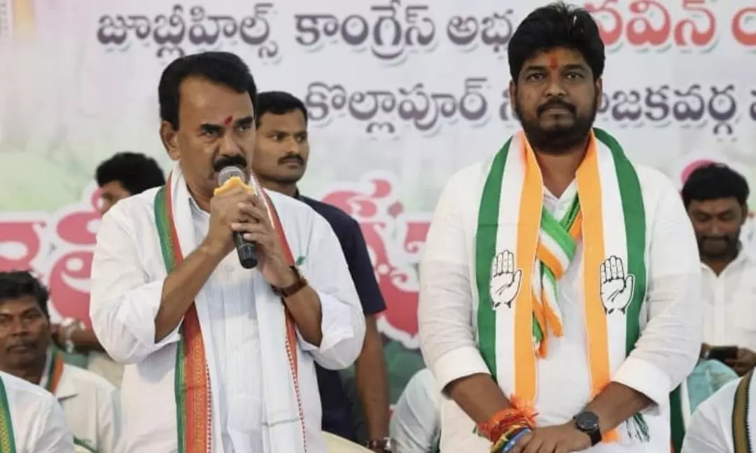 Kolhapur Migrant Community Backs Congress Candidate Naveen Yadav in Jubilee Hills