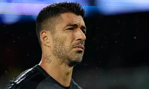 Inter Miamis Luis Suarez Suspended For Decisive MLS Playoff Match Against Nashville