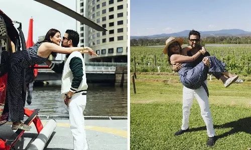 Kajal Aggarwal Holidays With Hubby in Australia