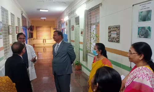 TGHRC Members Visit Secunderabad Gandhi Hospital