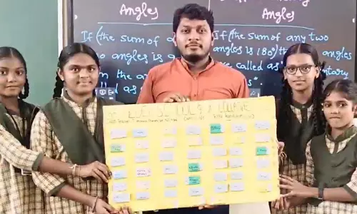 Lokesh Lauds Allagadda Teacher’s Game-Based Maths Lessons