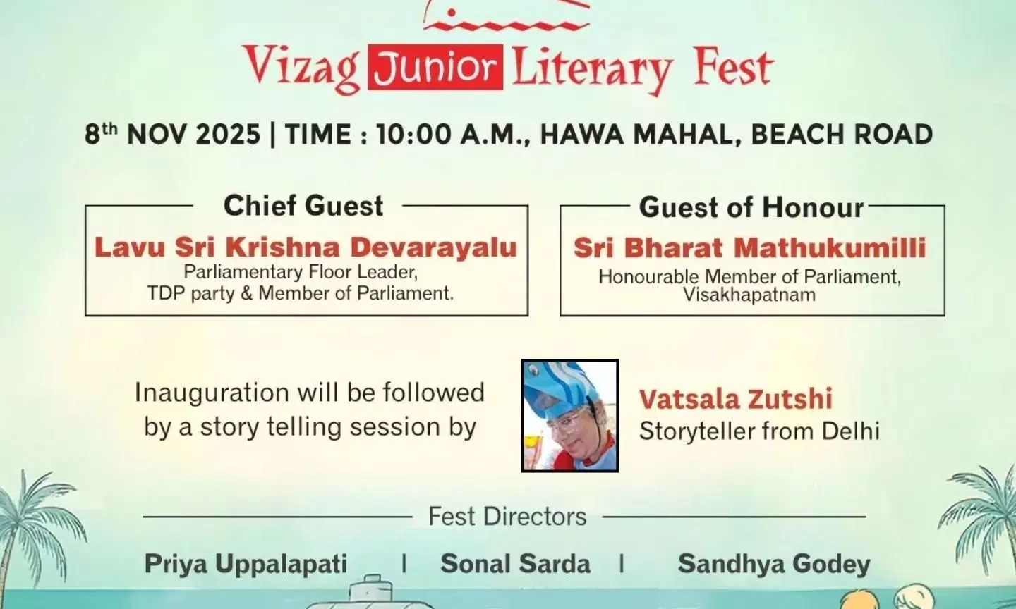 Vizag Junior Literary Fest Returns with Stories, Art and Imagination