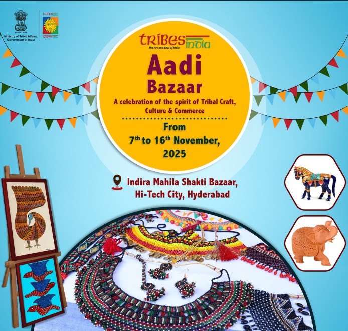 Aadi Bazaar Highlights India's Rich Tribal Art and Cuisine