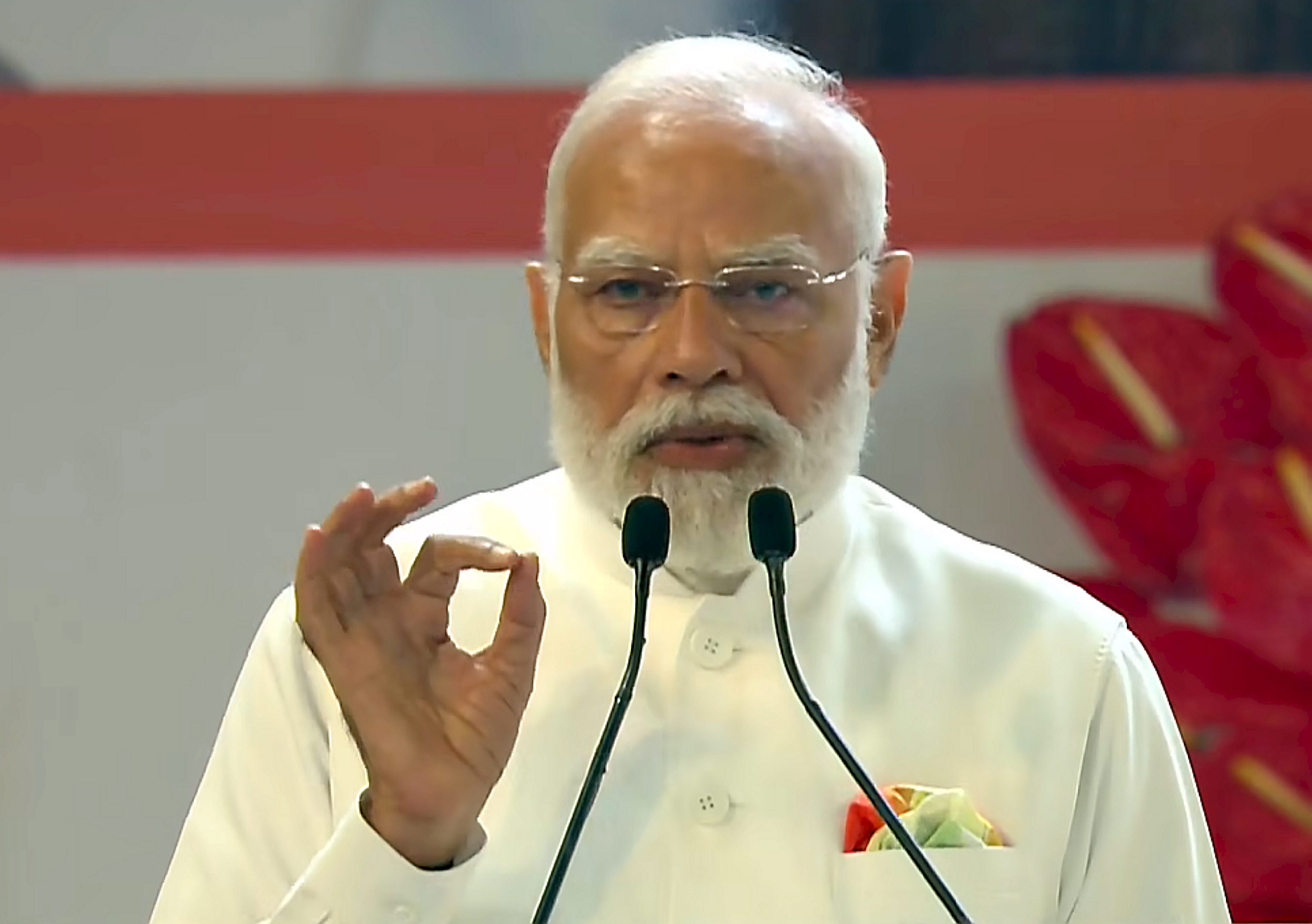 Addressing a gathering after inaugurating the year-long commemoration of 150 years of Vande Mataram, Modi said that the same “divisive mindset” continues to challenge the nation even today.