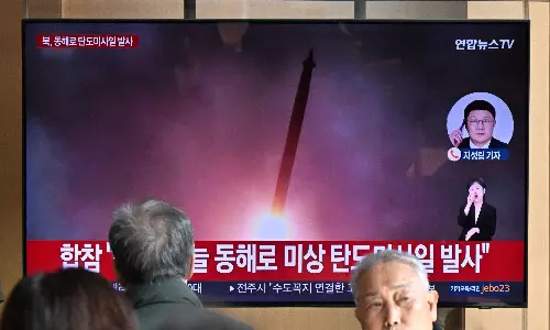 South Korea Says North Korea Fired 1 Ballistic Missile Toward its Eastern Waters