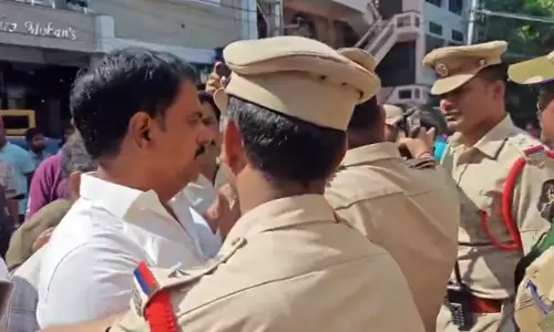 BRS Ex-MLA, MLC Houses Raided